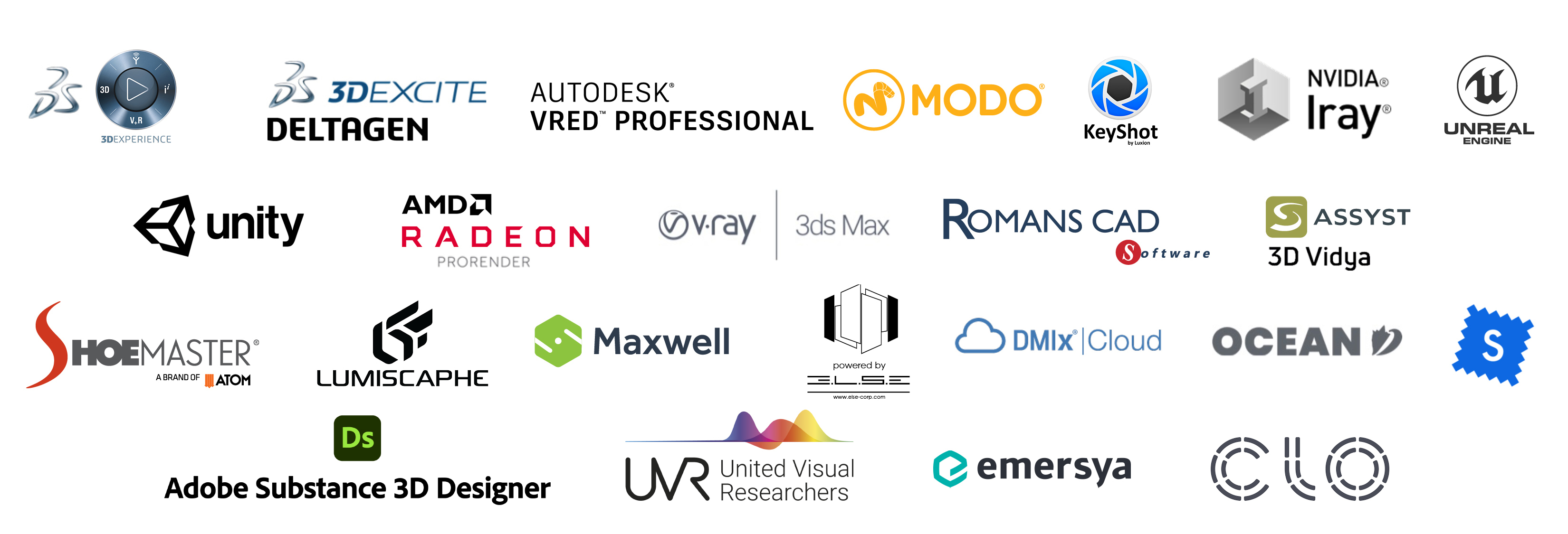 Applications with AxF Support